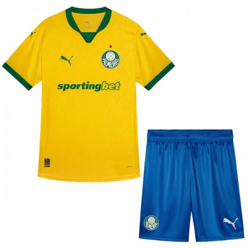 Virallinen Fanipaita + Shortsit Palmeiras Kolmas Pelipaita 2025-26 - Lasten Virallinen Fanipaita + Shortsit Palmeiras Kolmas Pelipaita 2025-26 - Lasten